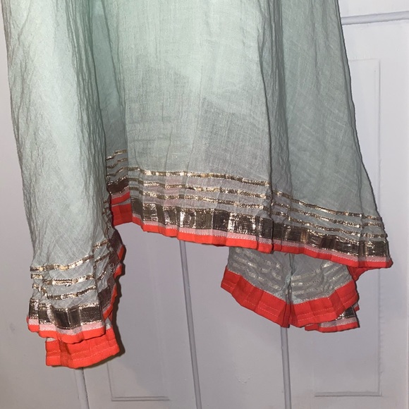 Gorgeous turquoise dress by free people - Picture 4 of 6